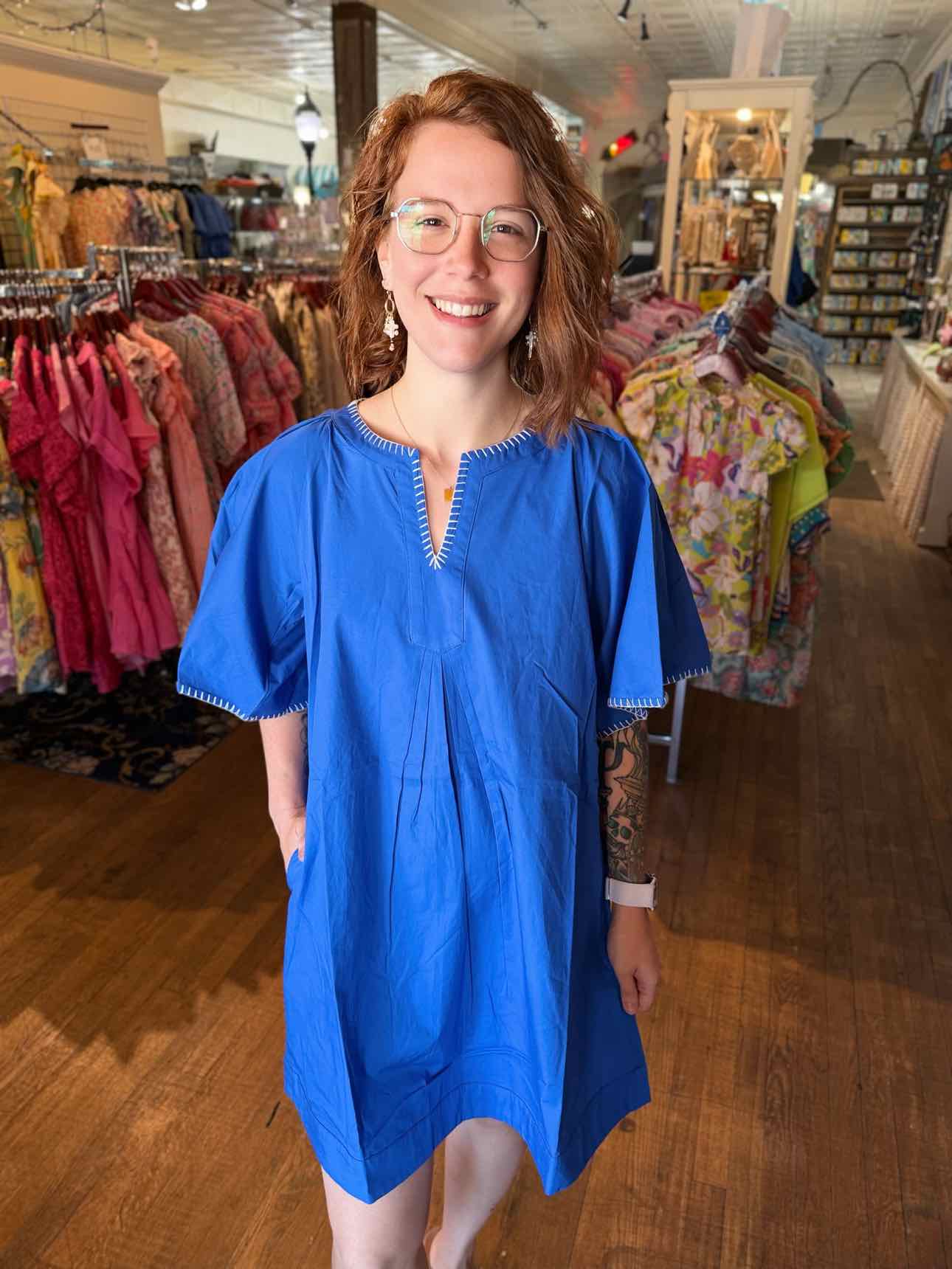 Jodifl Wide Sleeve Dress
