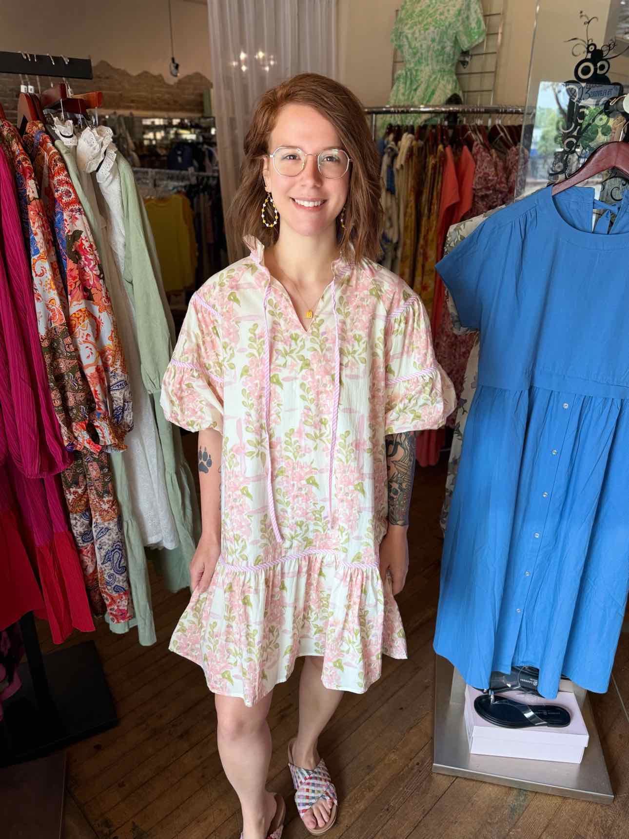 Umgee Floral Dress