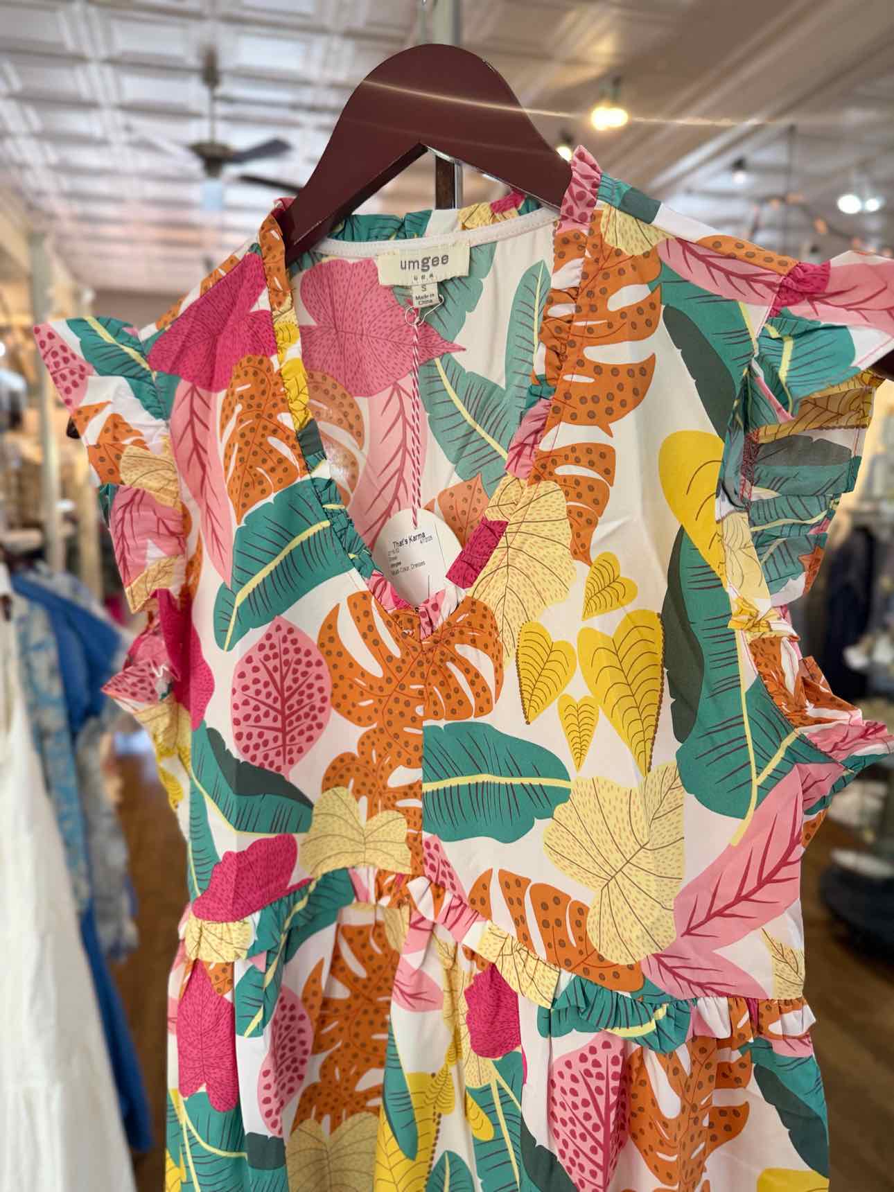 Umgee Multi-Color Dress