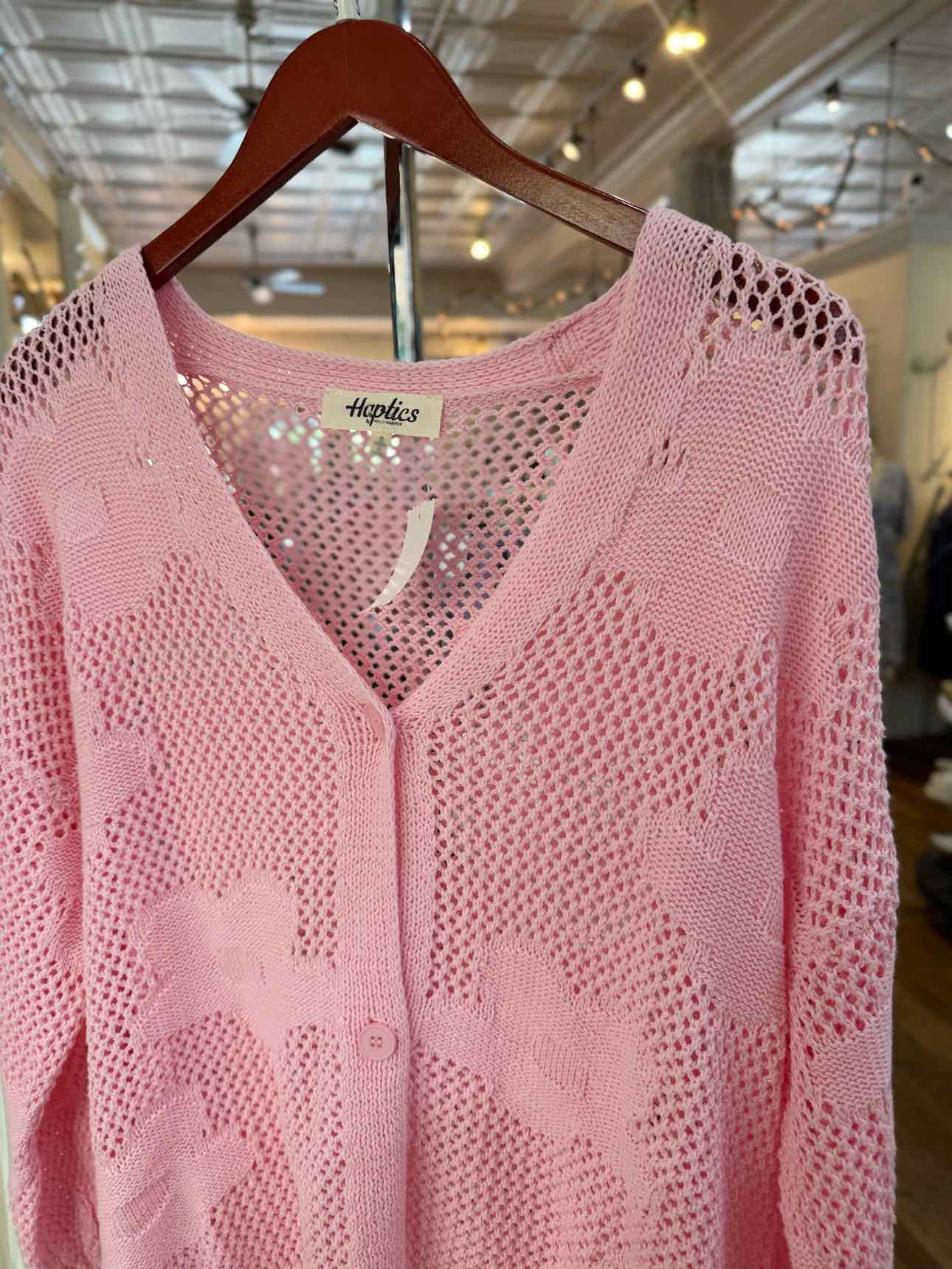 Haptics Pink Sweater