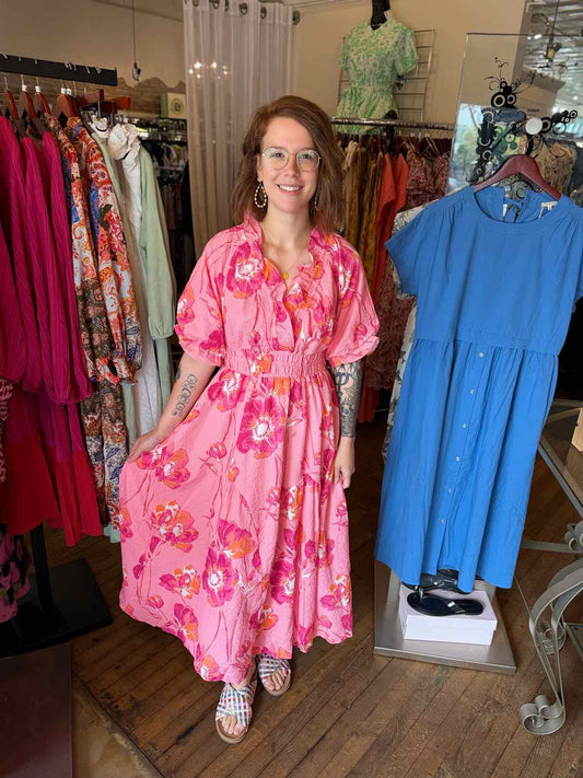 Umgee Floral Dress