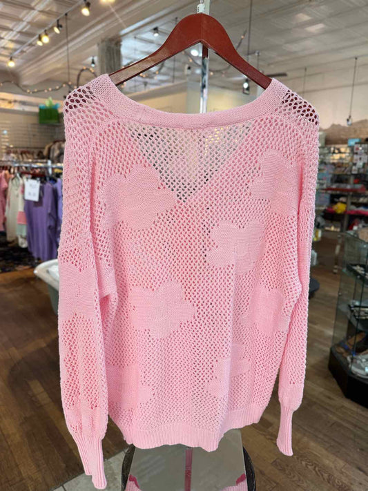 Haptics Pink Sweater
