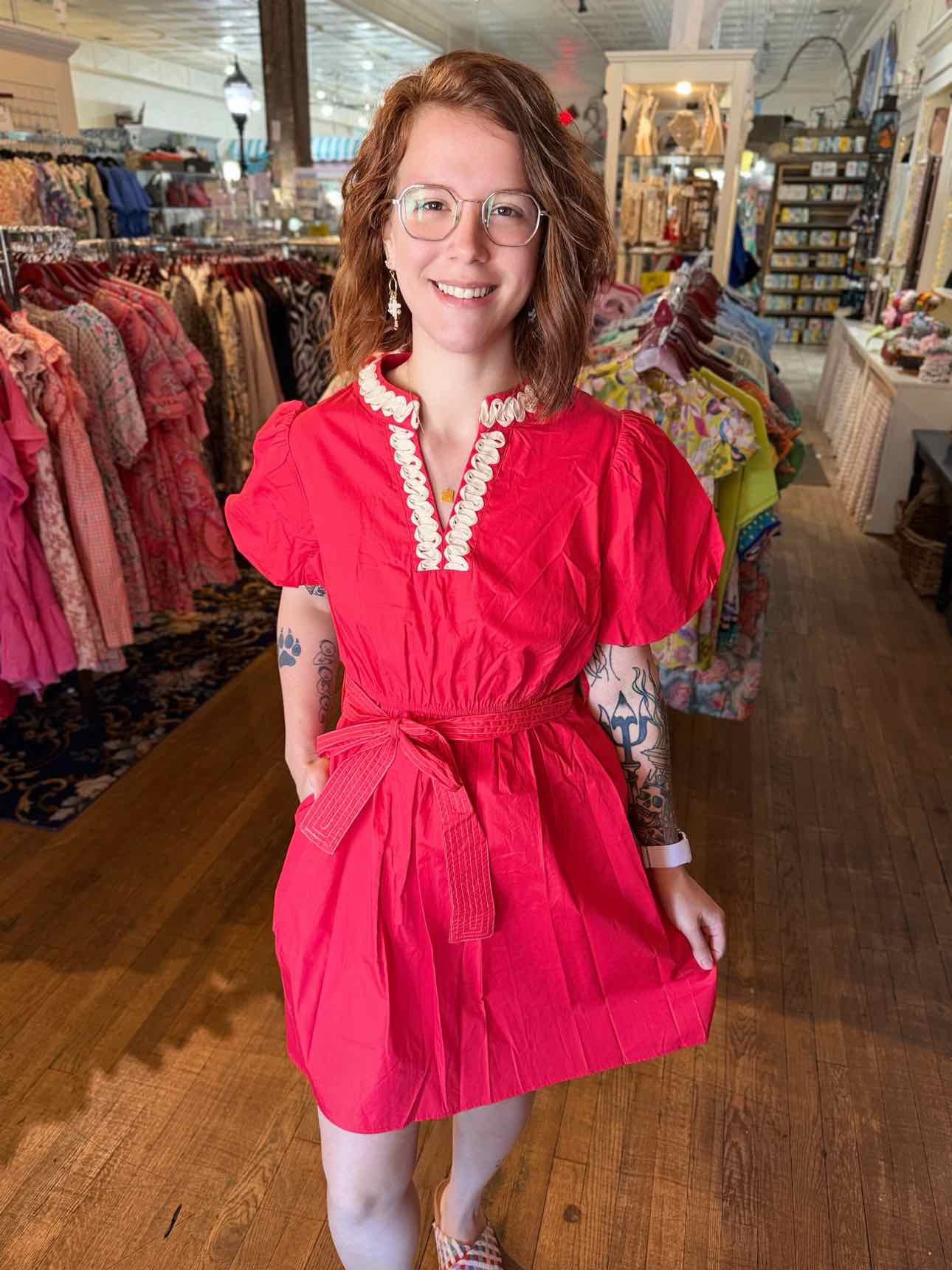 Jodifl Dress With Trim Details