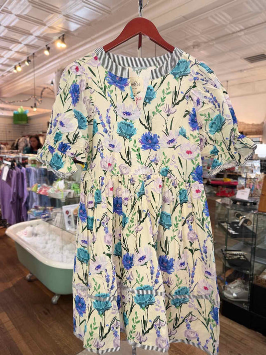 Umgee Blue Floral Dress