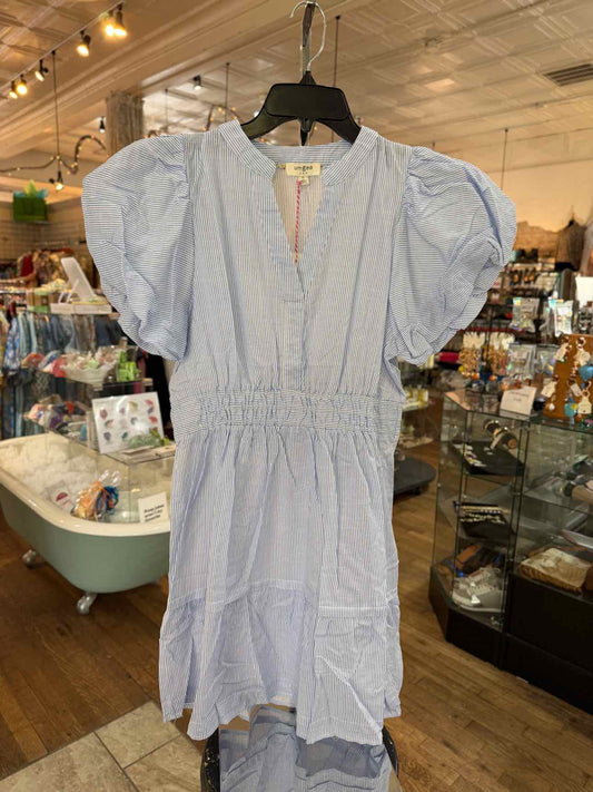 Umgee Blue Stripe Dress