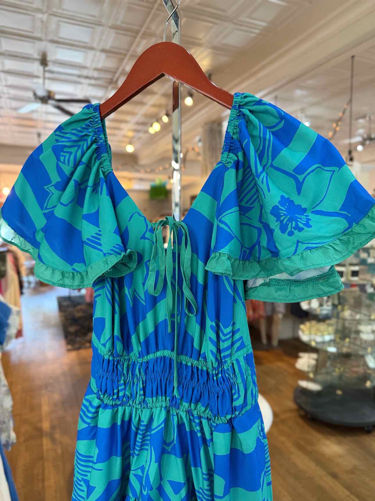 Umgee Blue/Green Dress